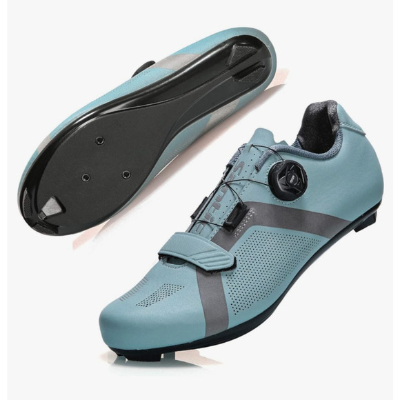 Santic Apollo 2.0 Unisex Indoor Road Cycling Spin Self-Locking Shoes Size EU 41 - Picture 1 of 16